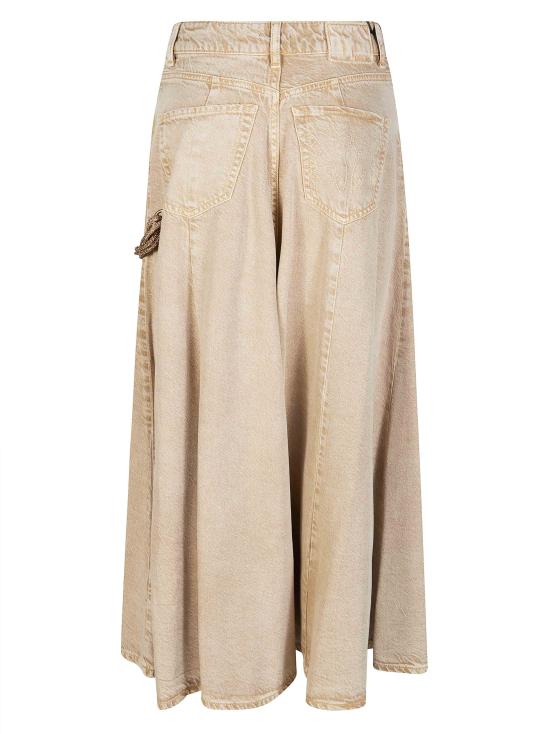 26SS 핑코 롱 스커트 104647A33R C88 BEIGE - PINKO