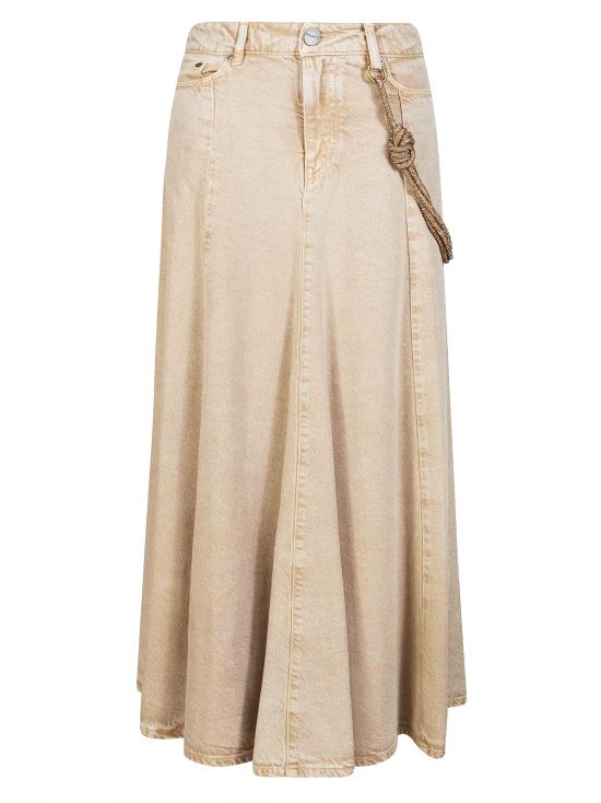 26SS 핑코 롱 스커트 104647A33R C88 BEIGE