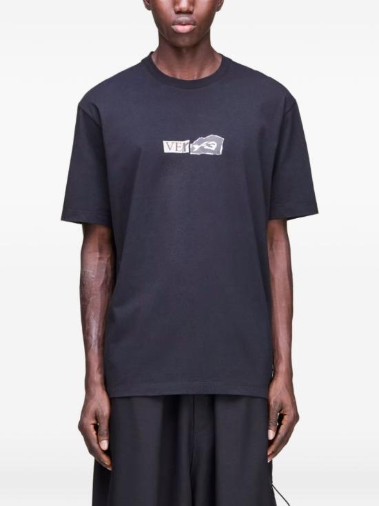 26SS 와이쓰리 반팔 티셔츠 KQ9750 BLACK DOM - Y-3