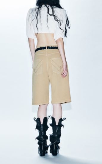 26SS 아니예 바이 숏팬츠 185451 02476 Lovely beige - ANIYE BY