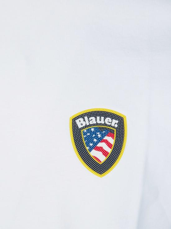 26SS 블라우어 반팔 티셔츠 26SBLUH02284007480 888 - BLAUER