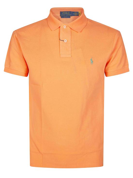 26SS 폴로 랄프로렌 폴로 티셔츠 710536856505 POMPANOORANGE ARANCIONE