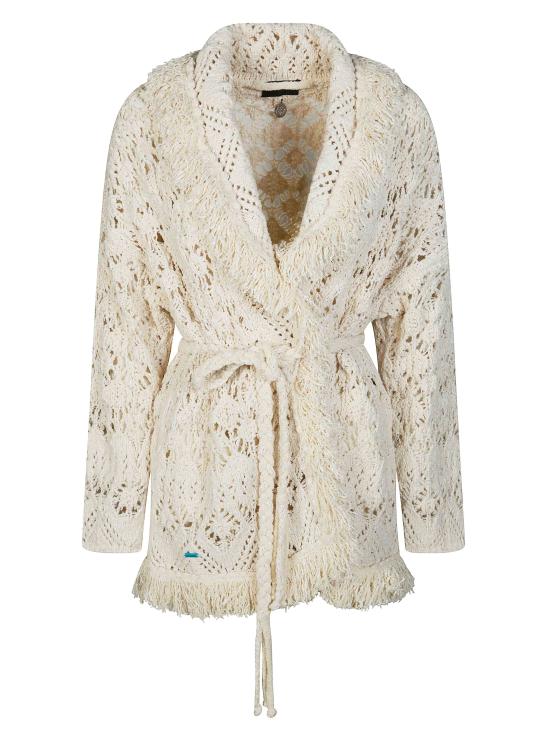 26SS 알라누이 가디건 LWHB064R26KNI024OFOF NATURALE NATURAL BIANCO