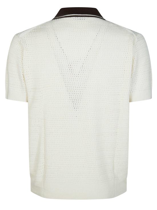 26SS 파올로페코라 폴로 티셔츠 A020F600 1102 BIANCO - PAOLO PECORA