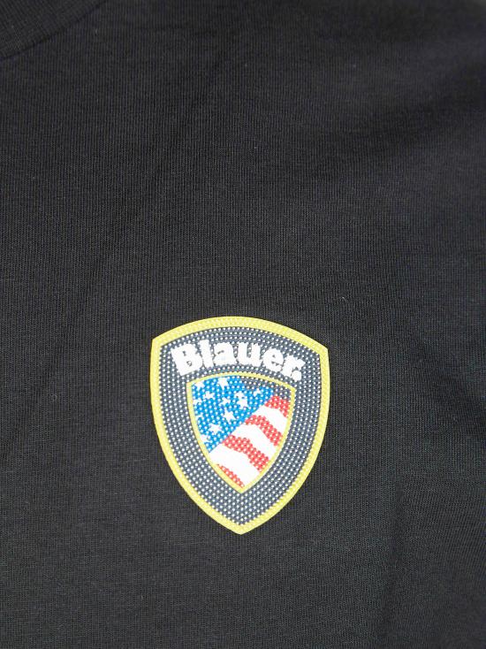 26SS 블라우어 반팔 티셔츠 26SBLUH02284007480 999 NERO - BLAUER