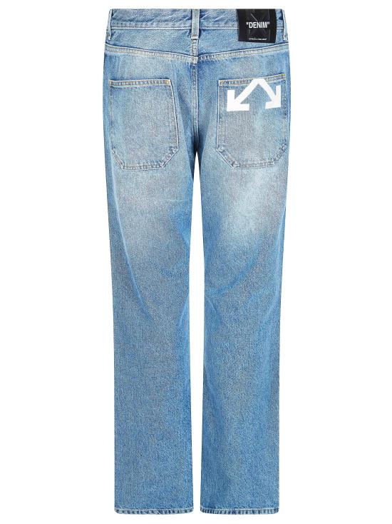 26SS 오프화이트 데님 팬츠 44XYA18JS26D002 400 BLU - OFF WHITE