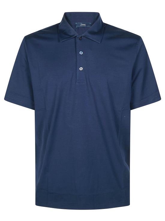 26SS 에르노 폴로 티셔츠 JPL00142U52003 9200 BLU