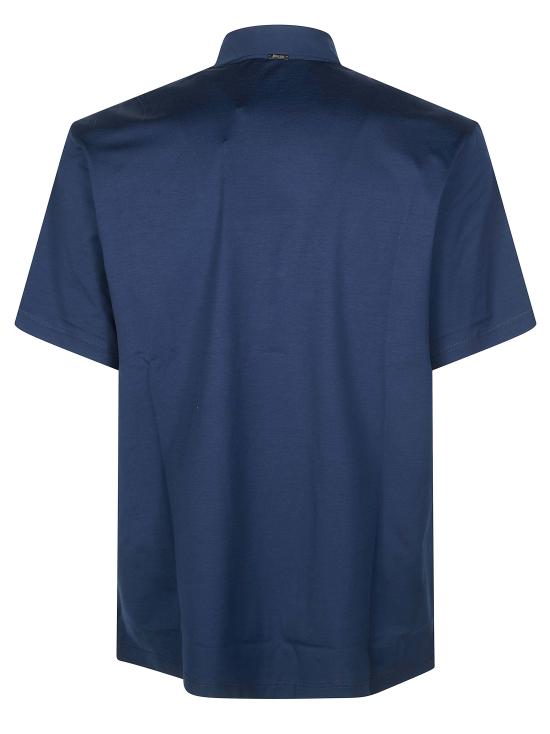 26SS 에르노 폴로 티셔츠 JPL00142U52003 9200 BLU - HERNO