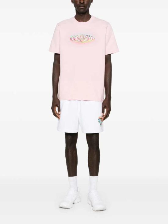 26SS 카사블랑카 반팔 티셔츠 MSP26JTS00103 PINK - CASABLANCA