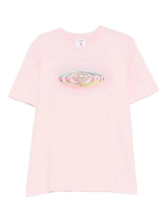 26SS 카사블랑카 반팔 티셔츠 MSP26JTS00103 PINK