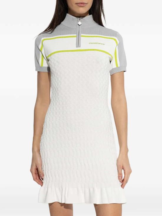 26SS 카사블랑카 미디 원피스 WSP26KW140601 BIANCO M - CASABLANCA