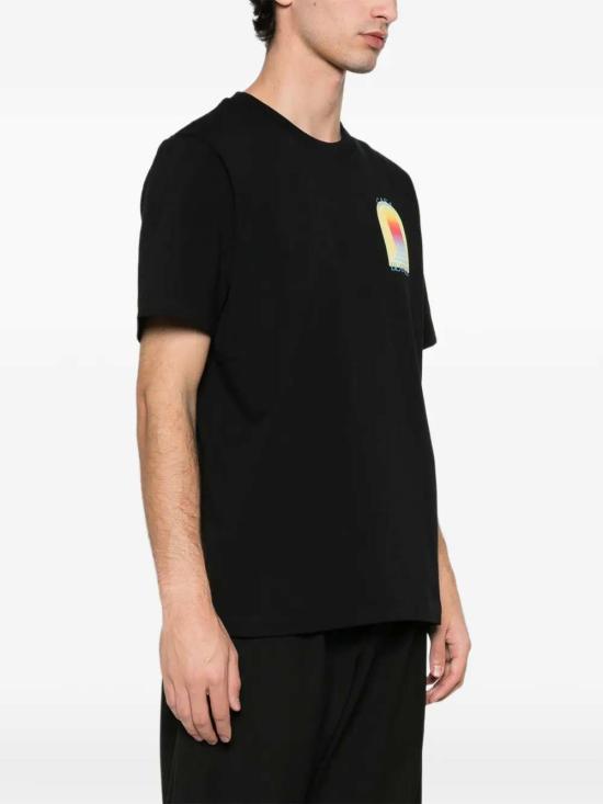 26SS 카사블랑카 반팔 티셔츠 MSP26JTS00114 BLACK JERSEY - CASABLANCA