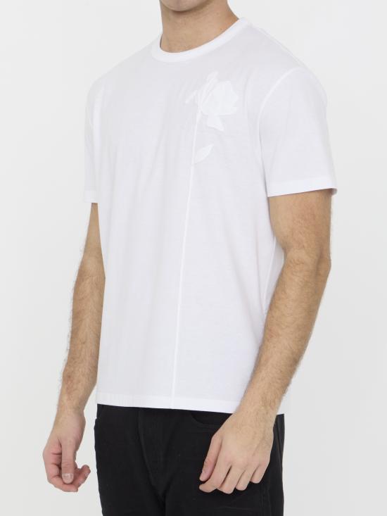  발렌티노 가라바니 반팔 티셔츠 4V0MG01F WHITE - VALENTINO GARAVANI