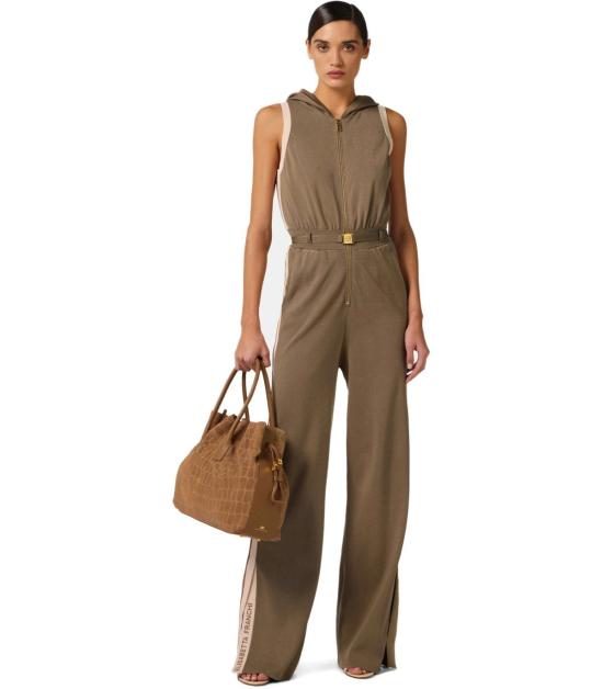 26SS 엘리자베타프랜치 점프수트 KT68S61E2 727 38 Beige - ELISABETTA FRANCHI