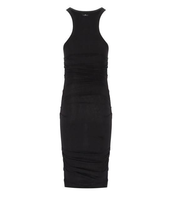 26SS 엘리자베타프랜치 미디 원피스 AB20B61E2 110 40 Black - ELISABETTA FRANCHI