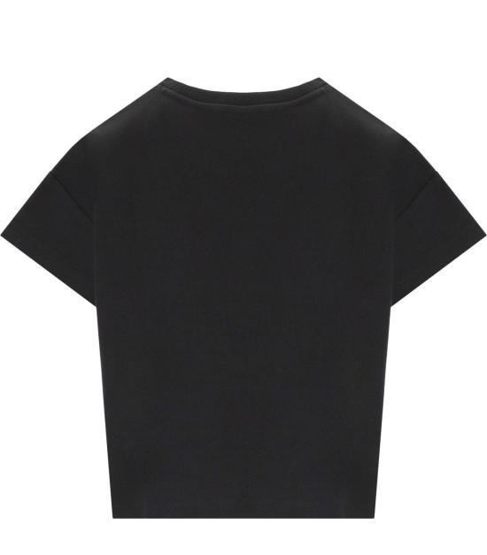 26SS 엘리자베타프랜치 반팔 티셔츠 MA73D61E2 110 40 Black - ELISABETTA FRANCHI