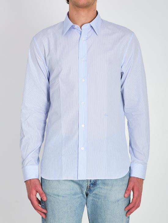 26SS 디올 긴팔 셔츠 683C554 LIGHT BLUE