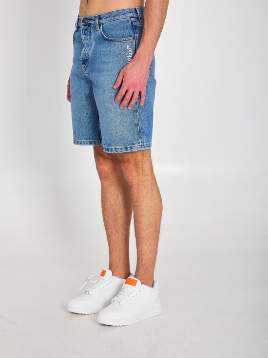 26SS 오프화이트 숏팬츠 OMYC028S26 BLUE - OFF WHITE