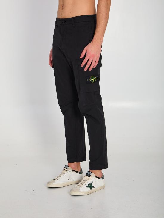 26SS 스톤 아일랜드 스트레이트 팬츠 L1S153100032 BLACK - STONE ISLAND