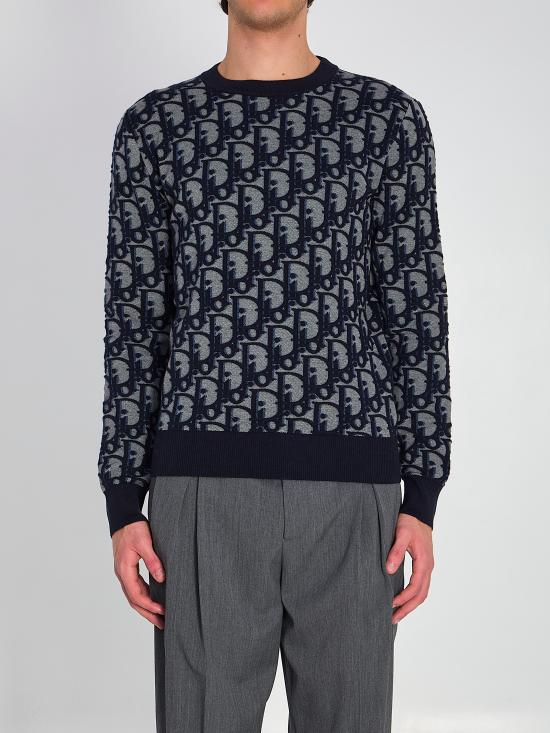 26SS 디올 스웨터 683M620 BLUE