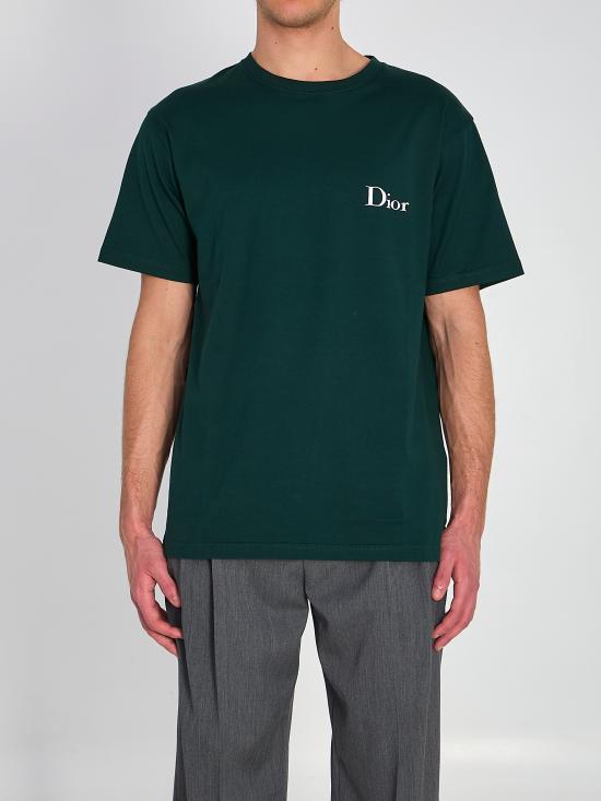 26SS 디올 반팔 티셔츠 683J606 GREEN