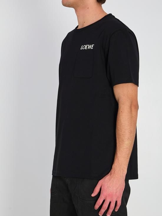 26SS 로에베 반팔 티셔츠 H526Y22XDE BLACK - LOEWE