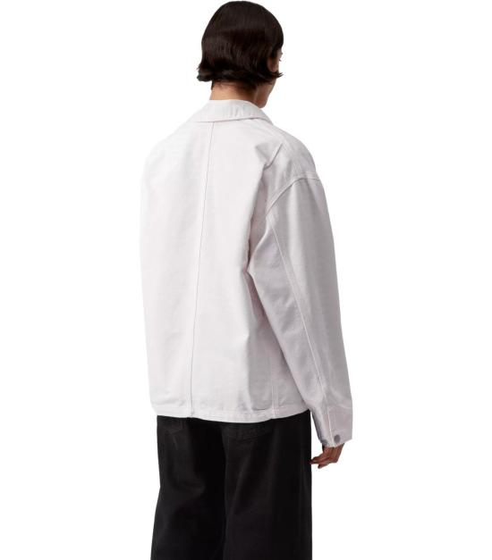 26SS 칼하트 WIP 디어본 캔버스 OG 미시건 코트 I031570 0D J02 XS White - CARHARTT WIP