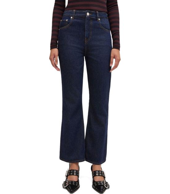 26SS 가니 데님 팬츠 A1100077 077 24 Blue - GANNI