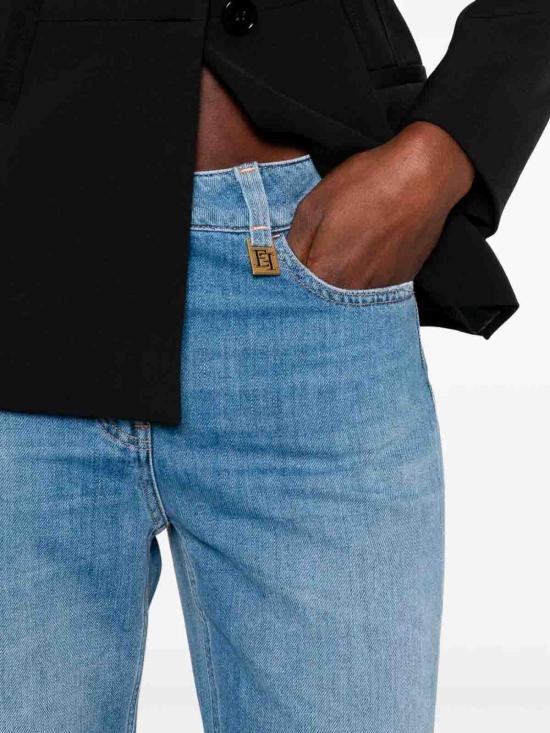 26SS 엘리자베타프랜치 스트레이트 팬츠 PJ21I61E2192 Light Blue - ELISABETTA FRANCHI