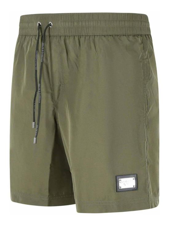 26SS 돌체앤가바나 숏팬츠 M4E45TON0DKN3644 Green - DOLCE & GABBANA