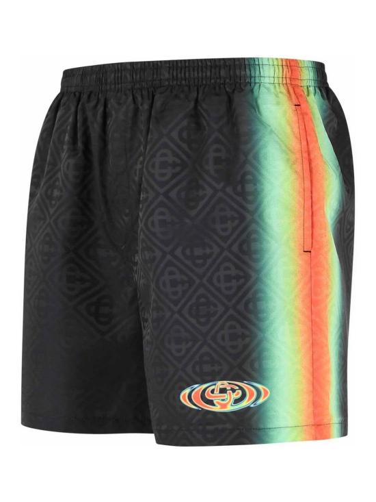 26SS 카사블랑카 숏팬츠 MSP26TR22401 Black - CASABLANCA