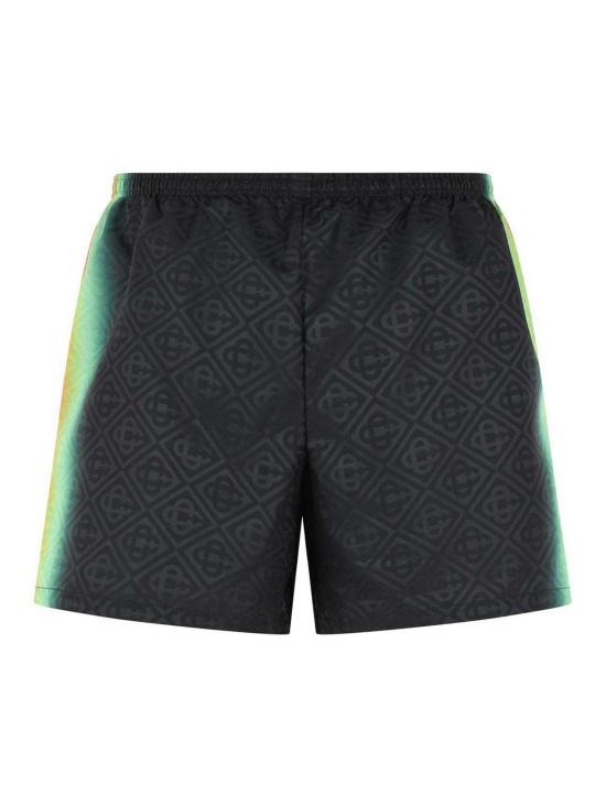 26SS 카사블랑카 숏팬츠 MSP26TR22401 Black - CASABLANCA