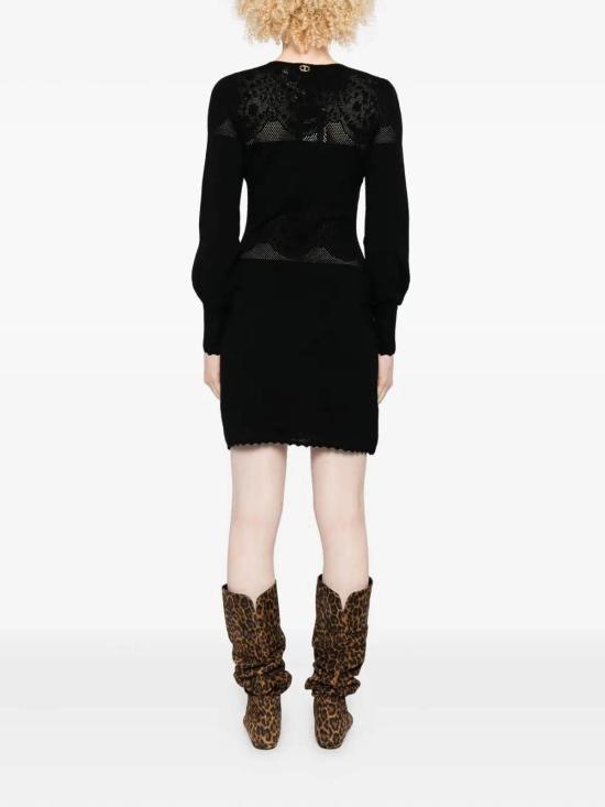 25FW 트윈셋 미디 스커트 252TP308300006 Black - TWINSET