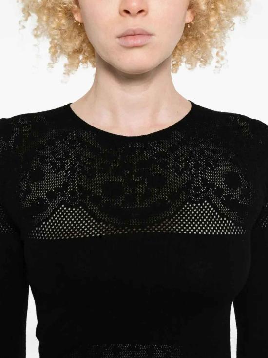 25FW 트윈셋 미디 스커트 252TP308300006 Black - TWINSET