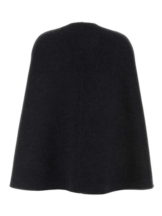 26SS 구찌 홀스빗 실크 울 케이프 852796ZAQW01179 Grey - GUCCI