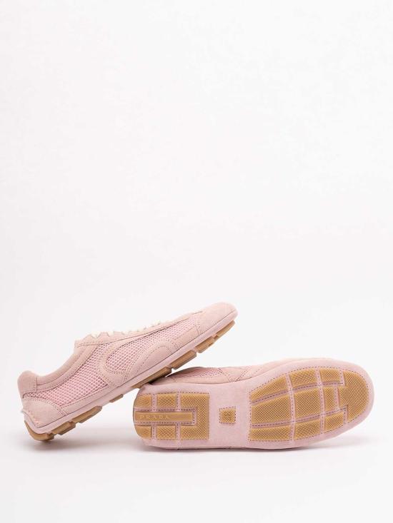 26SS 프라다 몬테카를로 리에디션 2005 스웨이드 메쉬 스니커즈 1E247O3D8CFD010F0924 Pink - PRADA