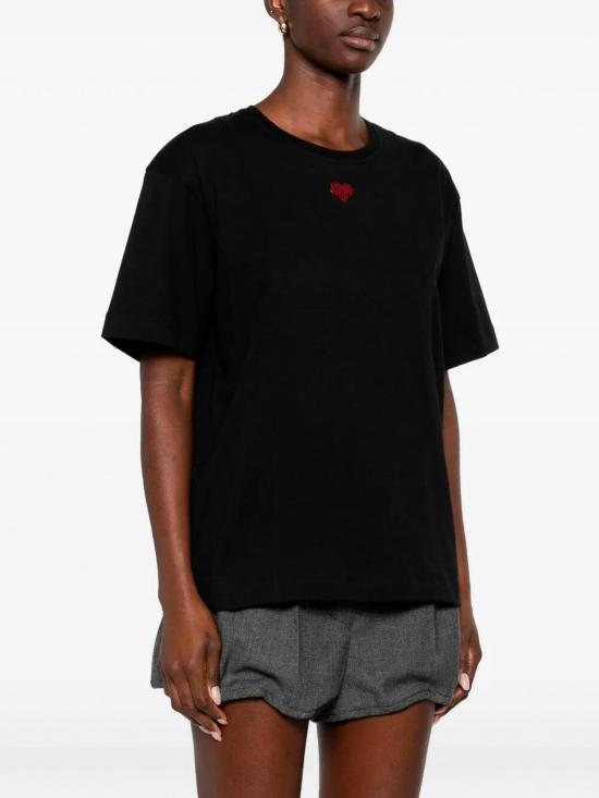 26SS 핑코 반팔 티셔츠 105665A326Z99 Black - PINKO