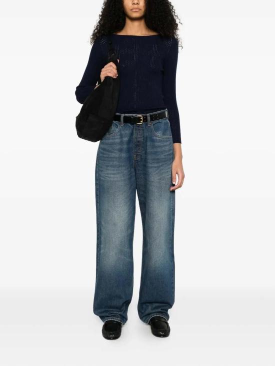 26SS 트윈셋 긴팔 티셔츠 261TP340113172 Blue - TWINSET