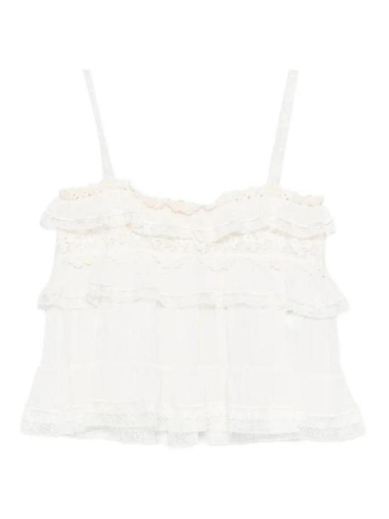 26SS 알베르타 페레티 민소매 티셔츠 080216170003 Cream