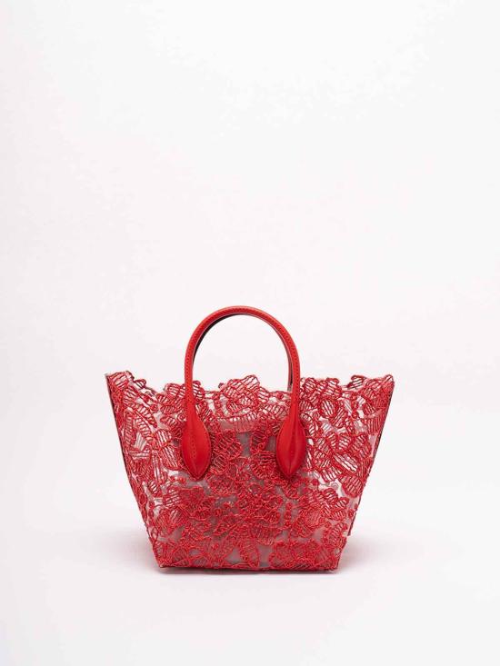 26SS 에르마노 설비노 토트백 D483S416PYV81763 Red - ERMANNO SCERVINO