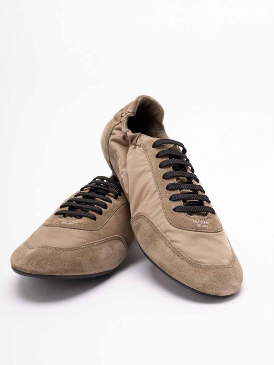 26SS 프라다 컬랩스 리나일론 앤 스웨이드 엘라스티사이즈 스니커즈 2EG479D7CFG001F0393 Green - PRADA