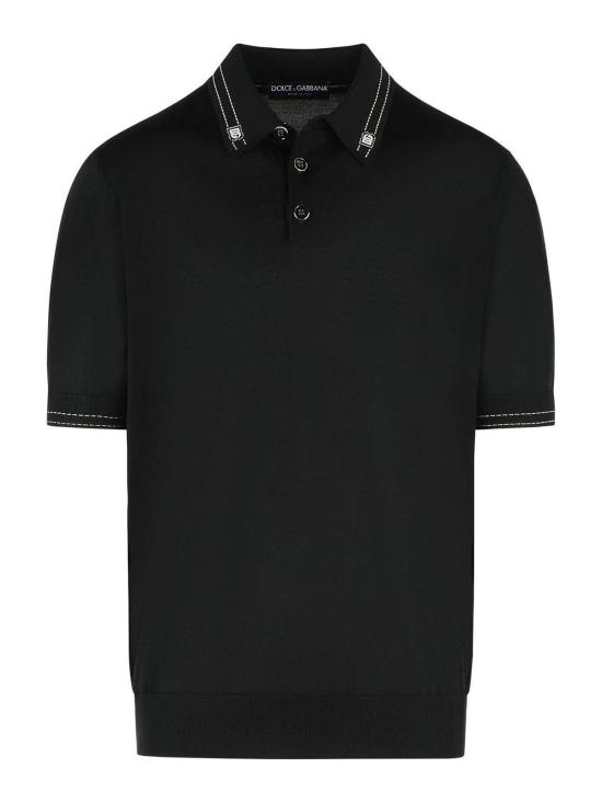 26SS 돌체앤가바나 폴로 티셔츠 GXZ02TJBSOIN0000 Black