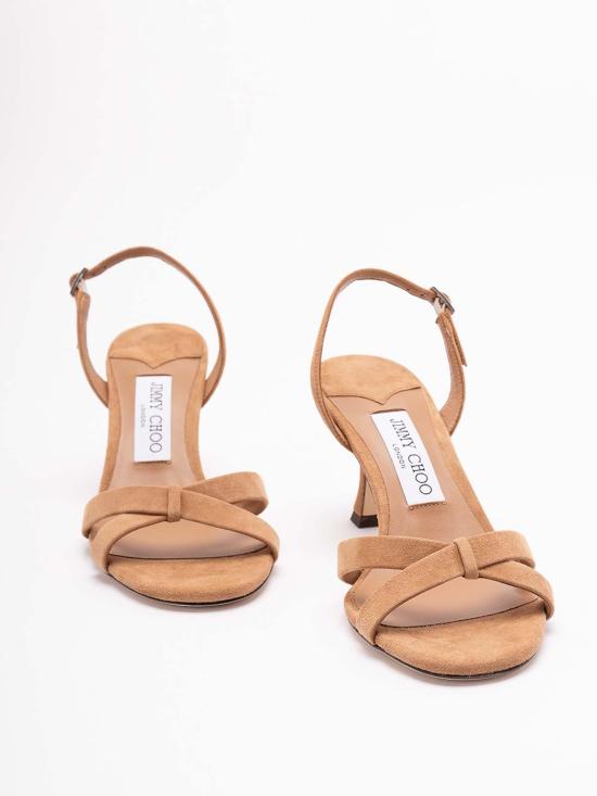 26SS 지미추 샌들 ELSY70SUETOFFEE Brown - JIMMY CHOO