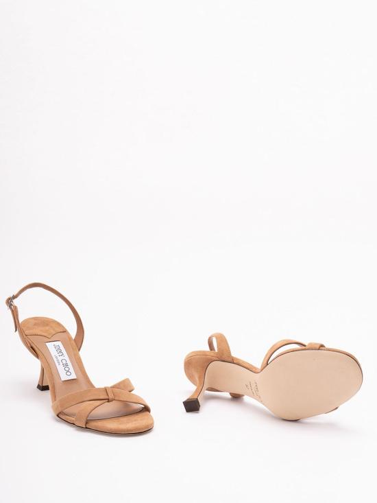 26SS 지미추 샌들 ELSY70SUETOFFEE Brown - JIMMY CHOO