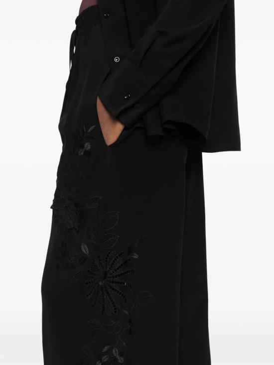 26SS 에르마노 설비노 스트레이트 팬츠 D482P351RVKX95708 Black - ERMANNO SCERVINO