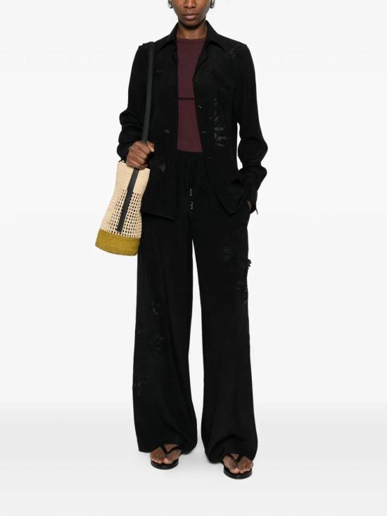 26SS 에르마노 설비노 스트레이트 팬츠 D482P351RVKX95708 Black - ERMANNO SCERVINO