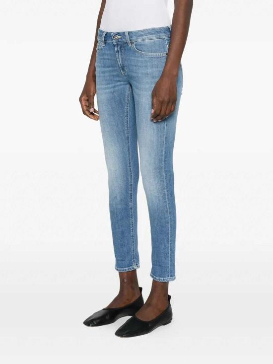 26SS 돈답 스트레이트 팬츠 P692DSH365DMR5800 Blue - DONDUP