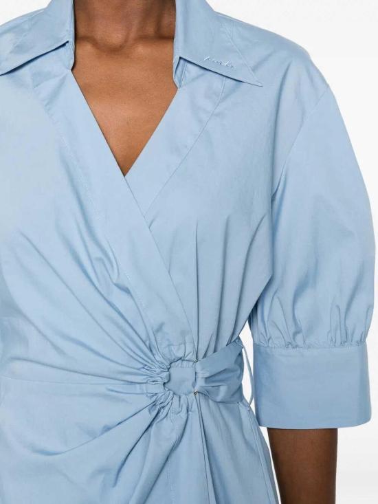 26SS 핑코 미디 스커트 106602A35QE35 Light Blue - PINKO