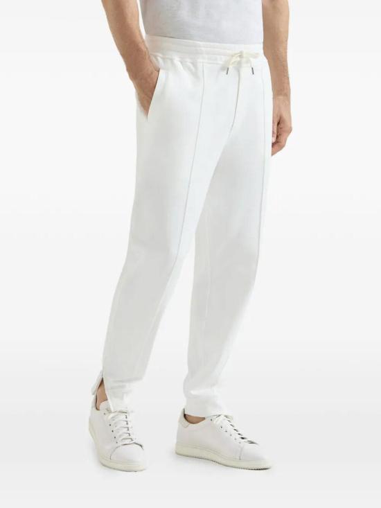 26SS 브루넬로 쿠치넬리 스트레이트 팬츠 MW8633263GC7220 Cream - BRUNELLO CUCINELLI