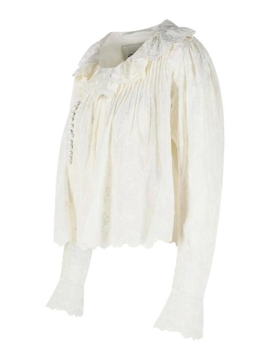 26SS 이자벨마랑 블라우스 HT0808FAD1J03I20WH White - ISABEL MARANT